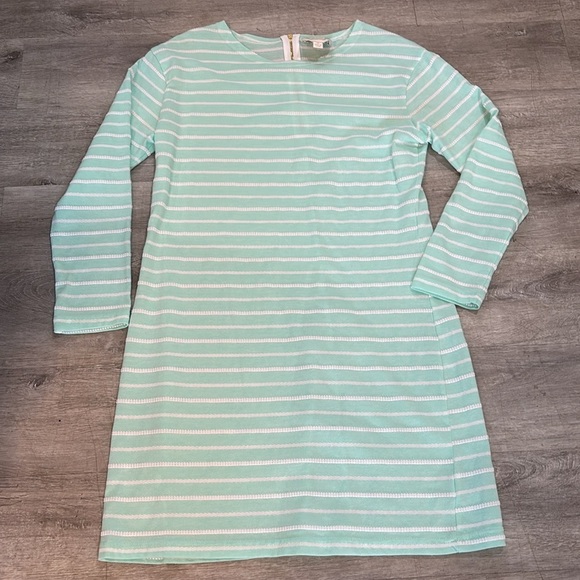 Sail to Sable Striped Textured Mini Dress Sz M - Picture 2 of 7